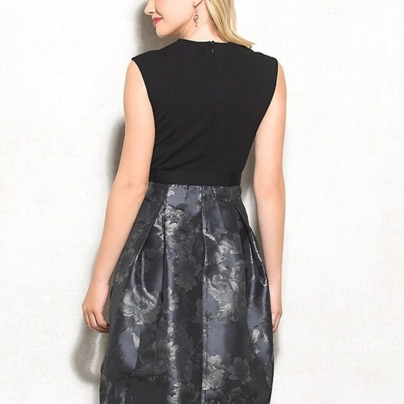 Luxe carmen marc valvo Party Girly Bling Jacquard dress size 10 - Picture 2 of 8